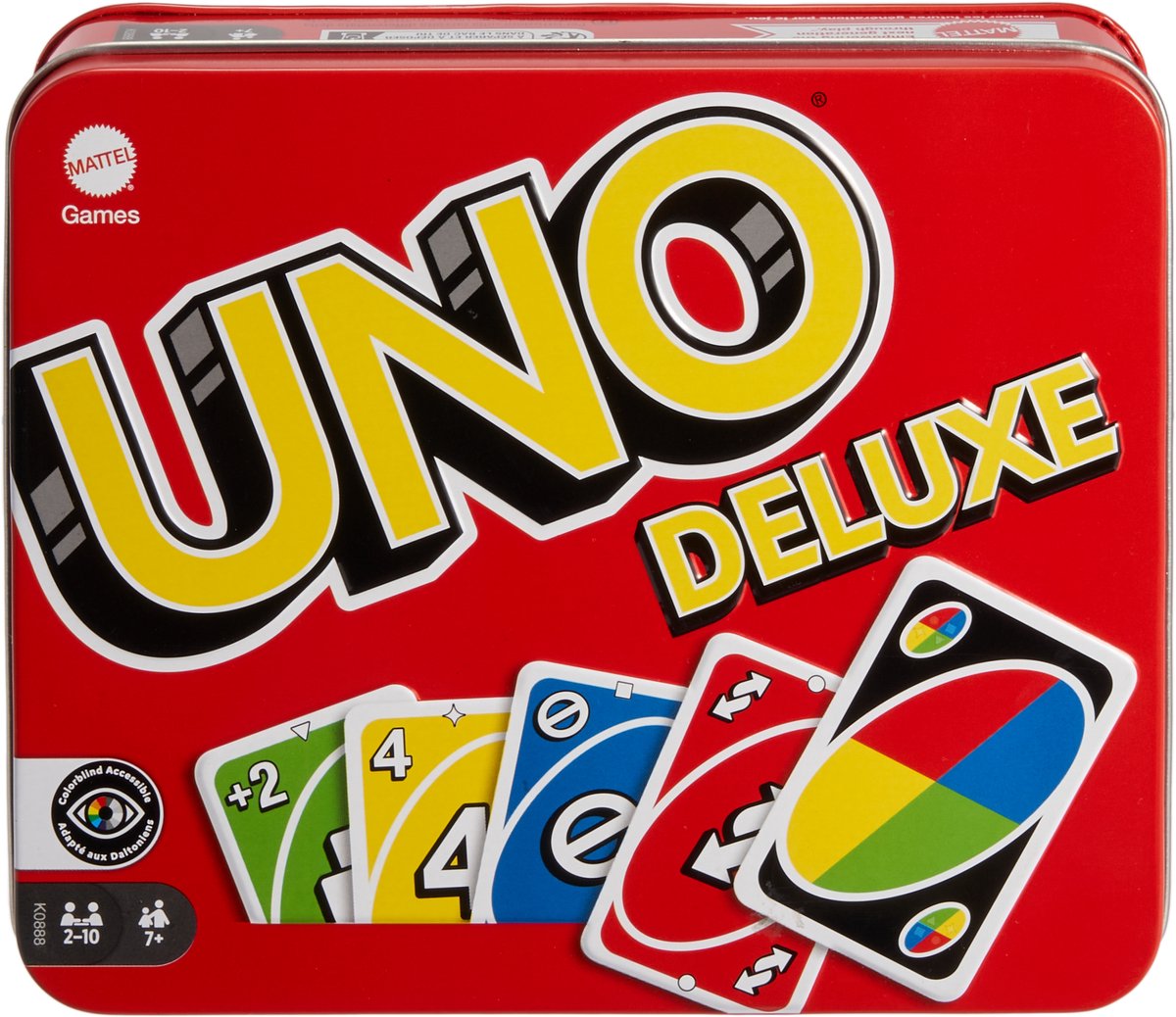 Mattel Games Uno Deluxe Kartenspiel