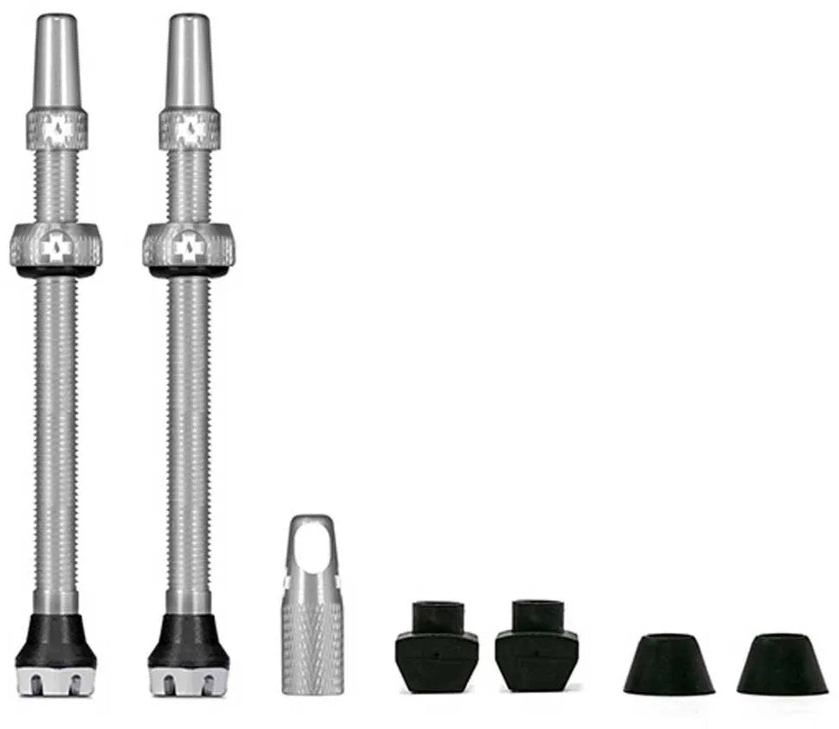 Muc-off v2 Tubeless-Ventilset 44 mm, Silber