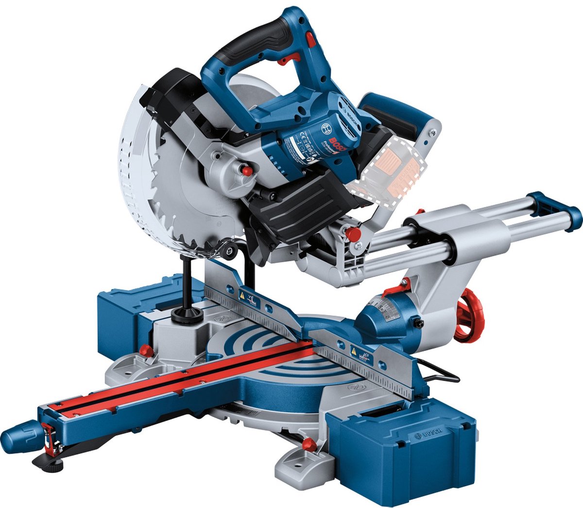 Bosch professional gcm 18v-216 d accu kap- en verstekzaag 216mm 18v basic body - 0601b51000