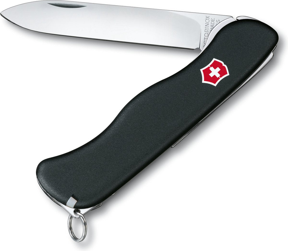 Victorinox Sentinel Black Schweizer Taschenmesser - 4 Funktionen - Schwarz