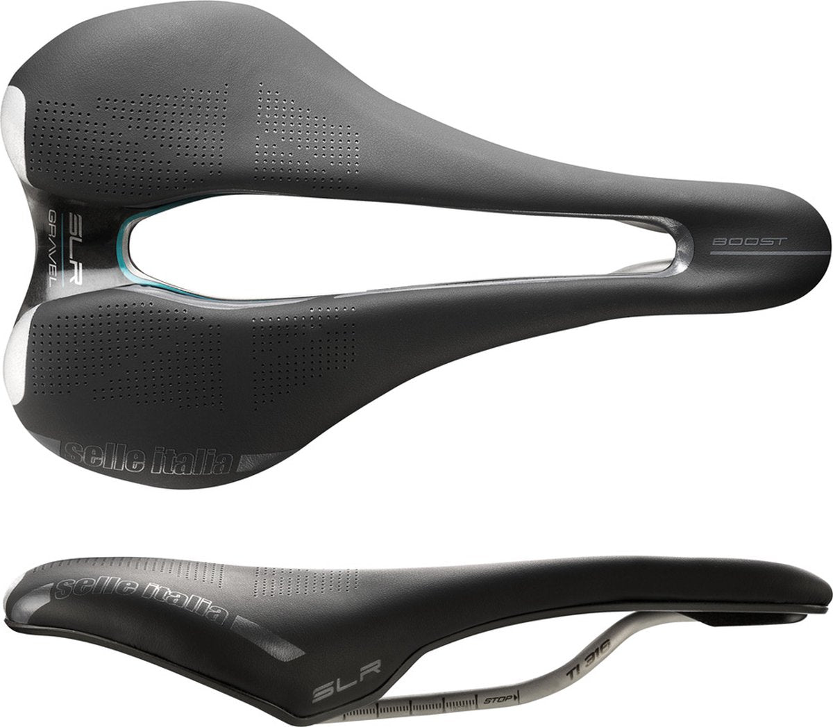 Selle Italia Sattel SLR Boost Gravel Superflow Steel Black L3