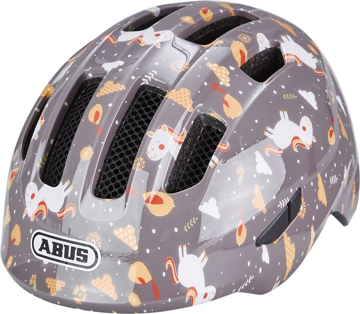 Abus Helm Smiley 3.0 grauer Hgoudse M 50-55 cm