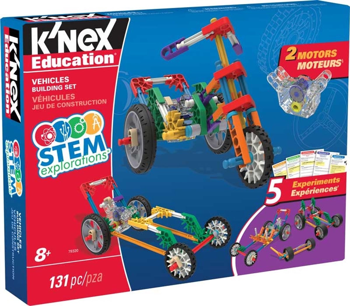 K'nex-Stamm-Erkundungen: Fahrzeug-Baukästen