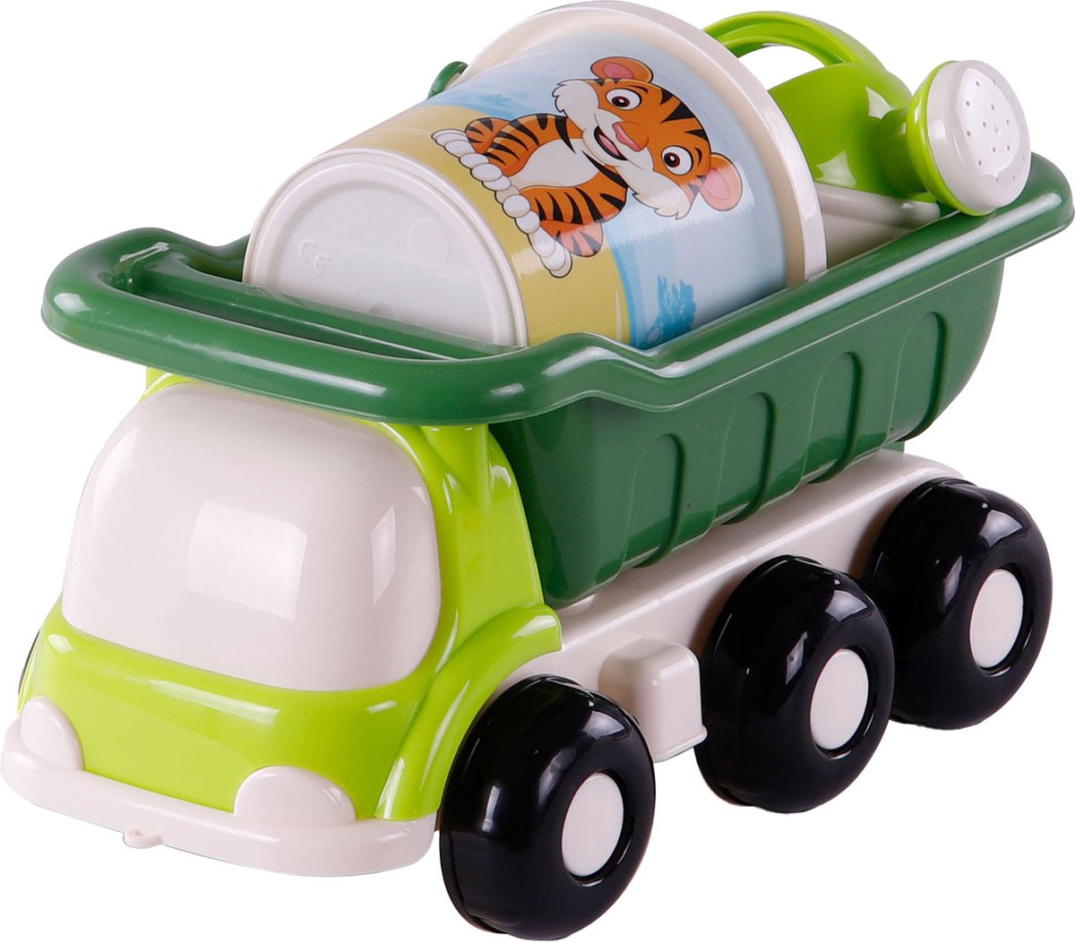 Cavallino Strand KiepWagen mit Bucket Set Green, 5dlg.