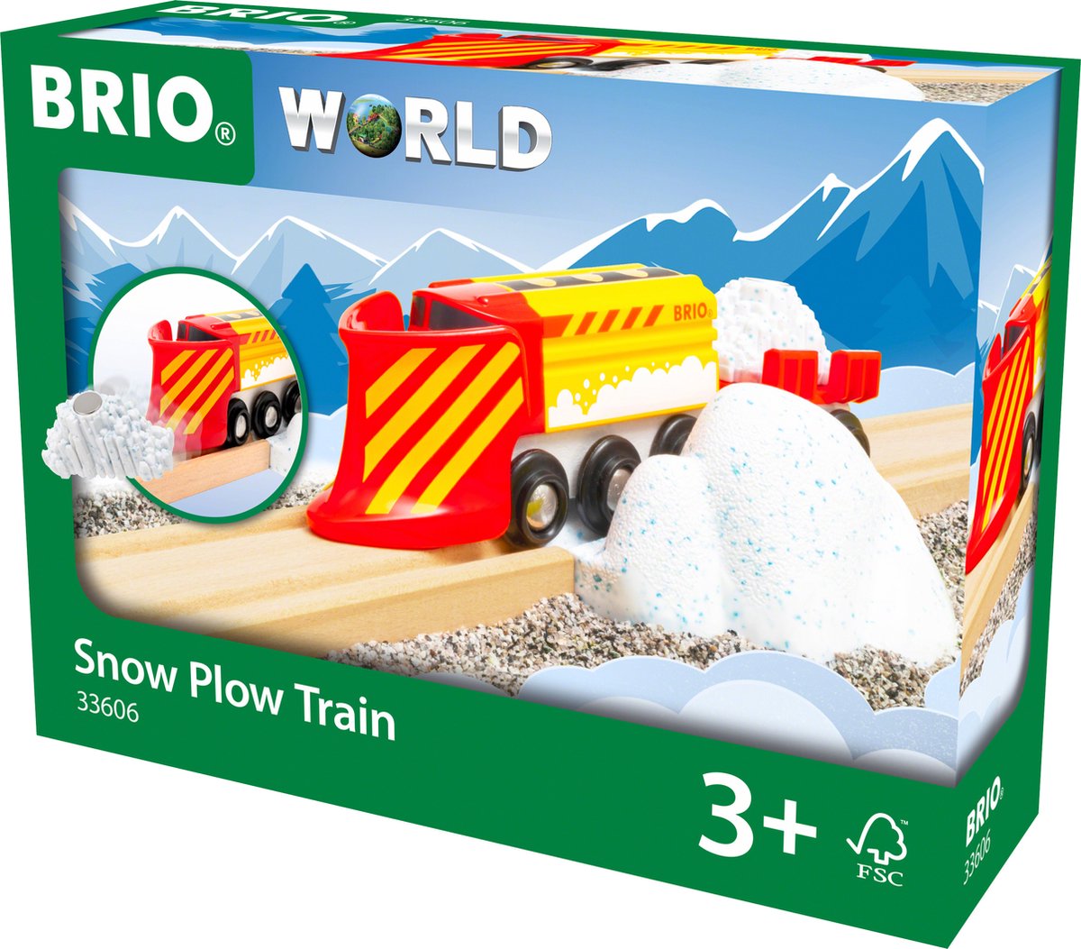 Schneepflugzug Brio - 33606