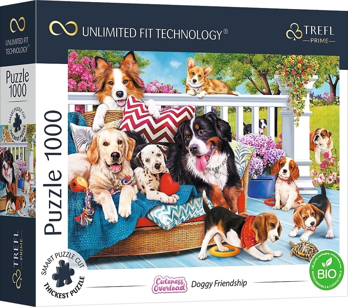 Trefl Prime Hundeliebespuzzle – 1000 Teile