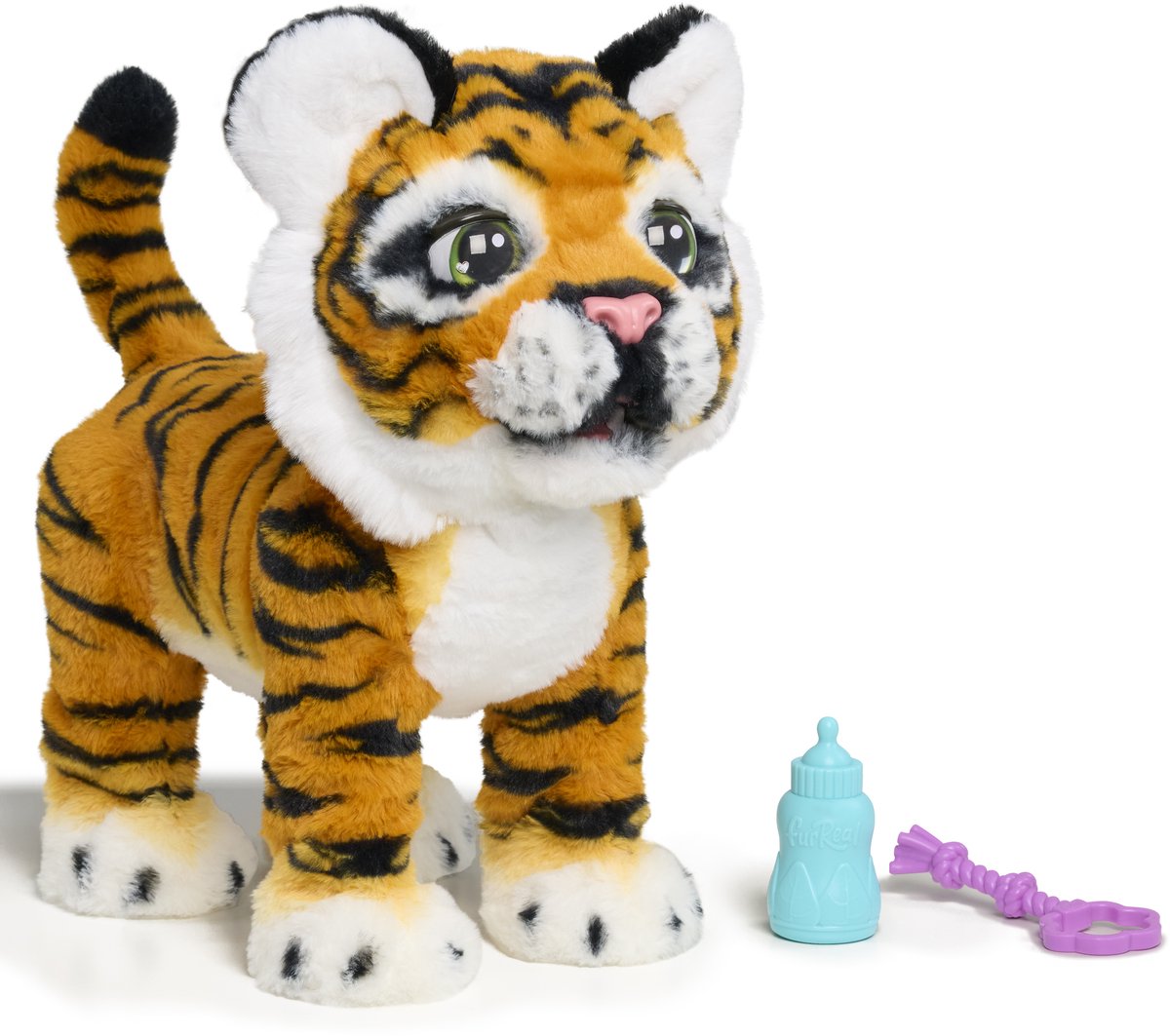 Just play furreal gabby de tijger - interactieve pluchen knuffel die écht groeit en gromt