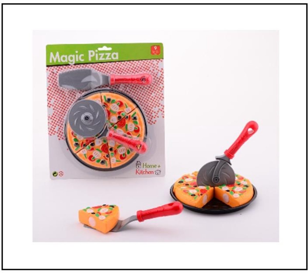 Johntoy Home Kitchen Magic Pizza – 8 Stück.