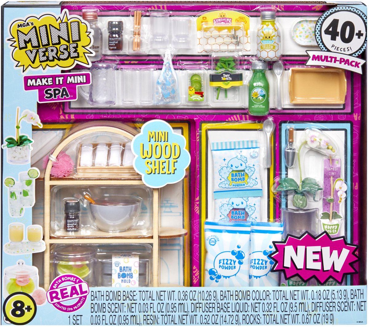 Mga Entertainment Mga's Miniverse macht es zum Mini-Spa – Multipack