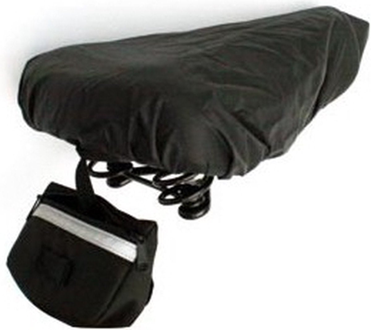 Satteldeck -Regencover in Tasche auf KRT