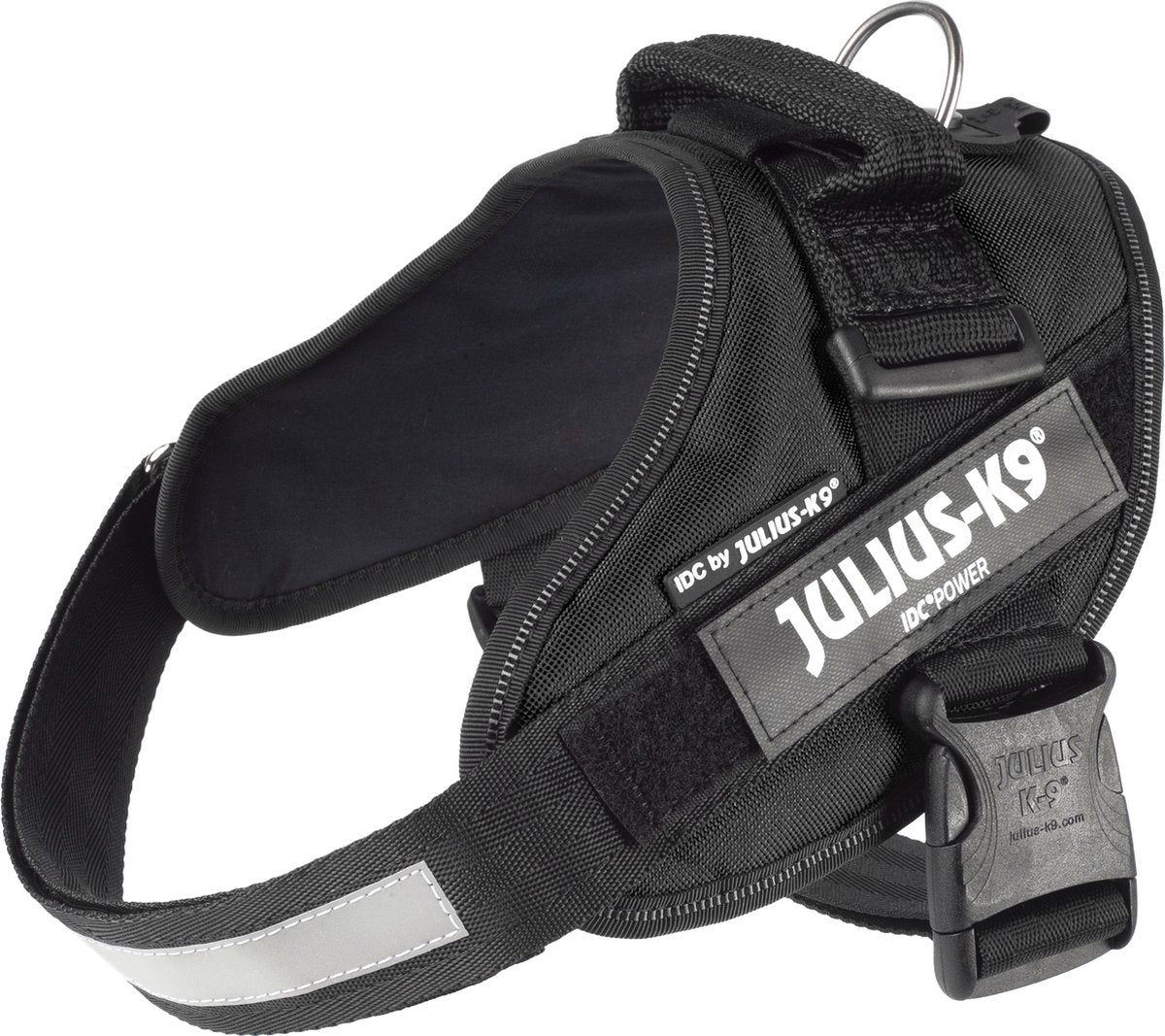 Julius K9 IDC Power-Harnas Tuig für Etiketten schwarz