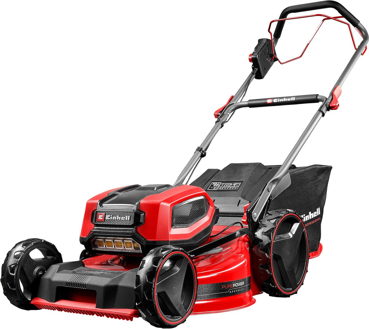 Einhell Profi-Akku-Rasenmäher GP-CM 36 52 S BL LI Kit – Leistung