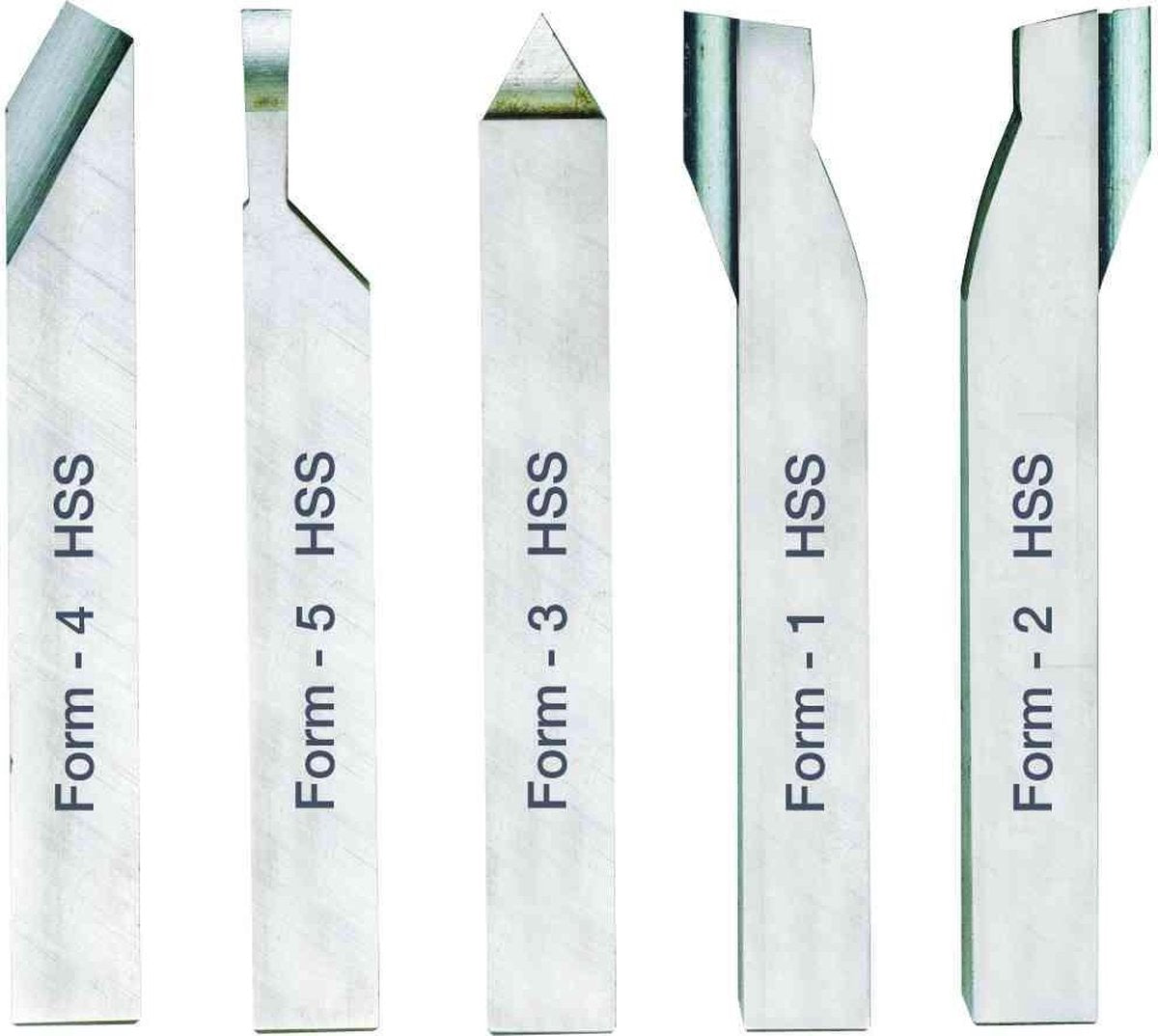 Proxxon - Drechselmeißel-Set HSS 5tlg.8x8x80 mm (PR24530)
