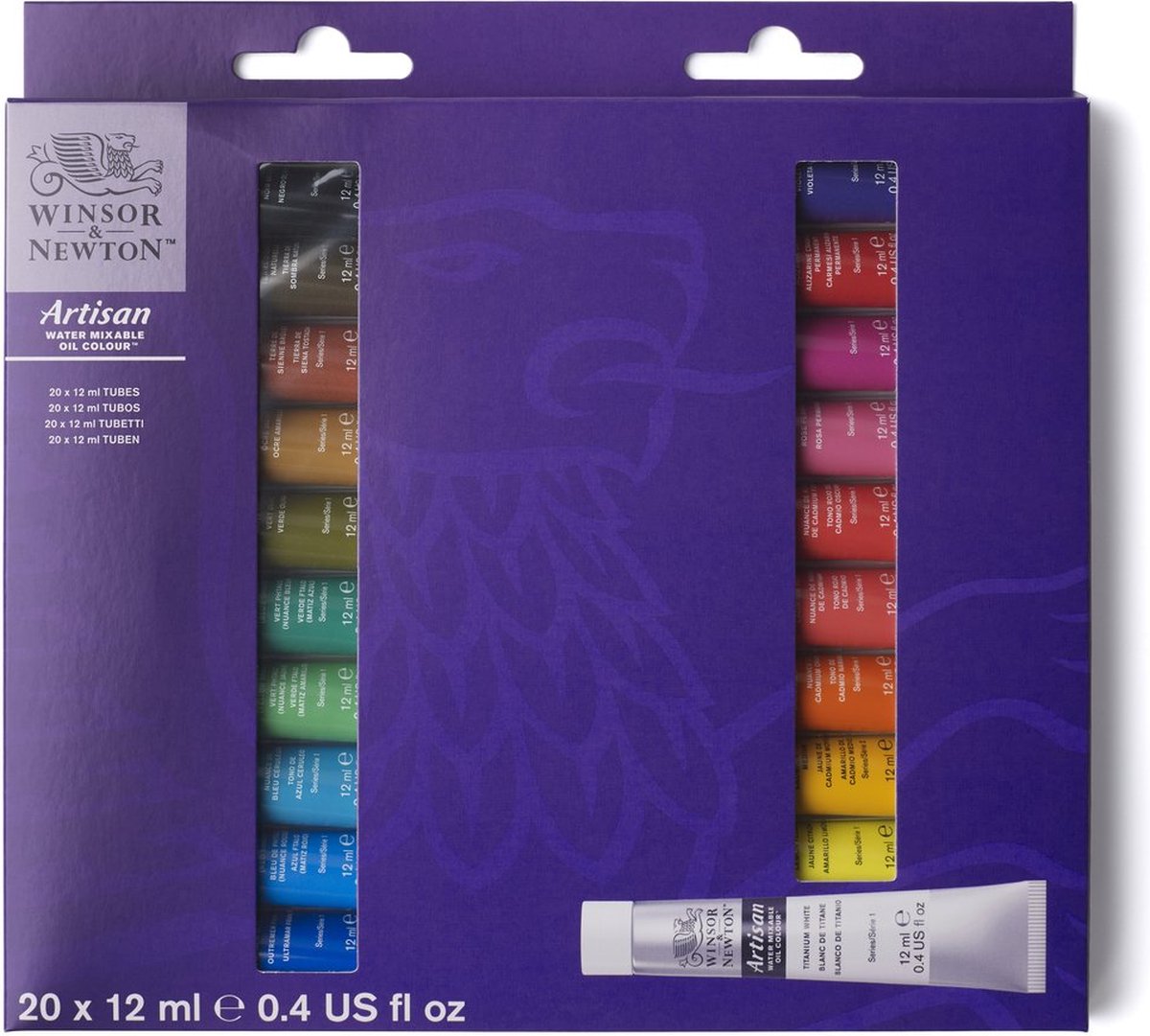 Winsor newton 1590272 artisan water mixable olieverf set – 20 × 12 ml – watermengbare olieverf - starter set