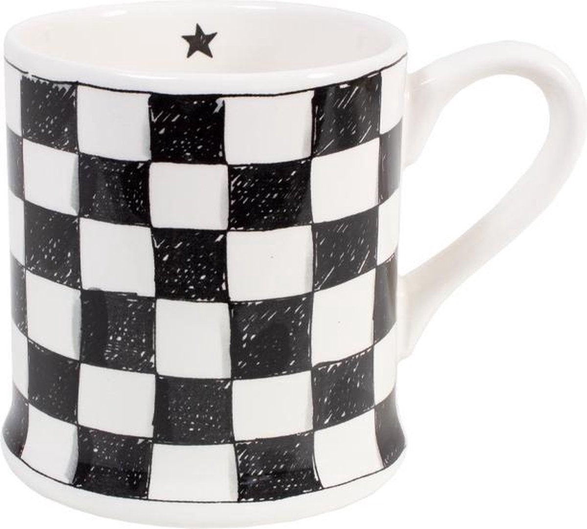 Blond amsterdam x noir: mug checkered
