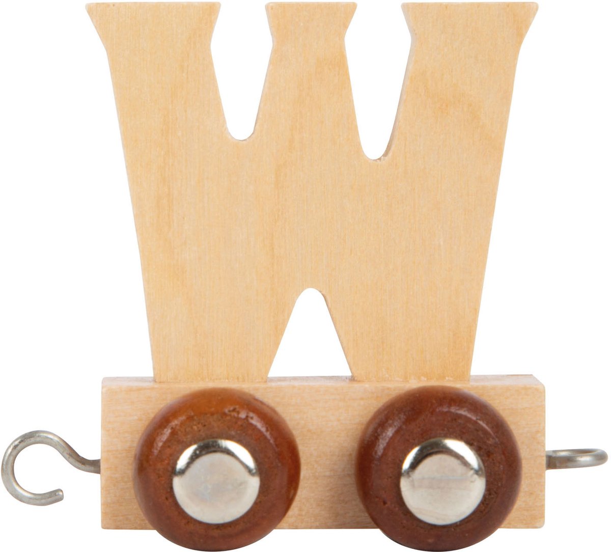 Small Foot - Buchstabenzug aus Holz - w - 12 Stück