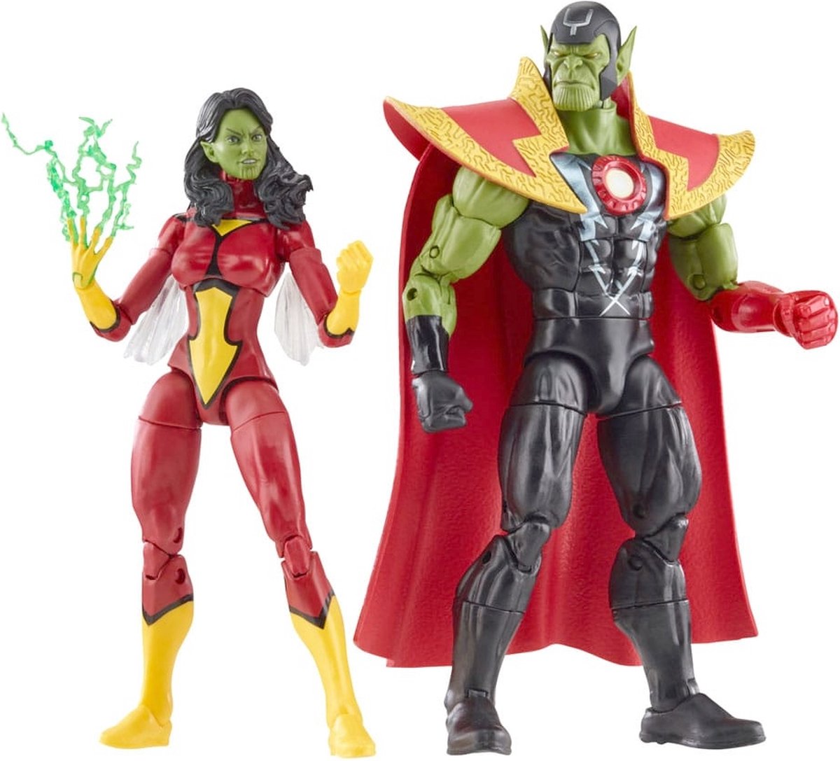 Marvel Hasbro The Avengers – Avengers: Beyond Earth's Mightiest Legends Skrull Queen Super-Skrull 15 cm große Actionfigur – mehrfarbig