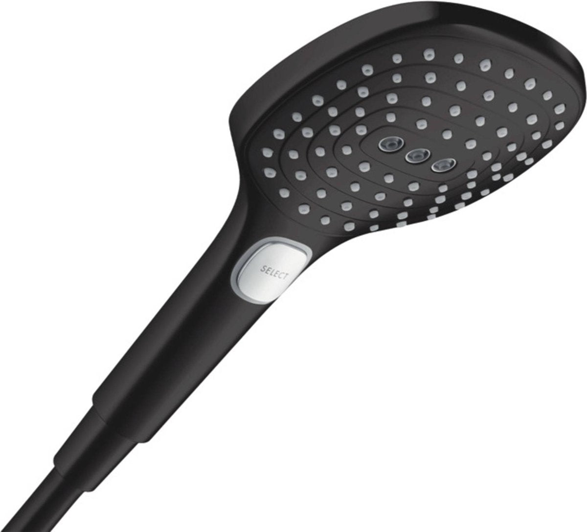 Hansgrohe Raindance Select E Handbrause 120 3jet mattschwarz