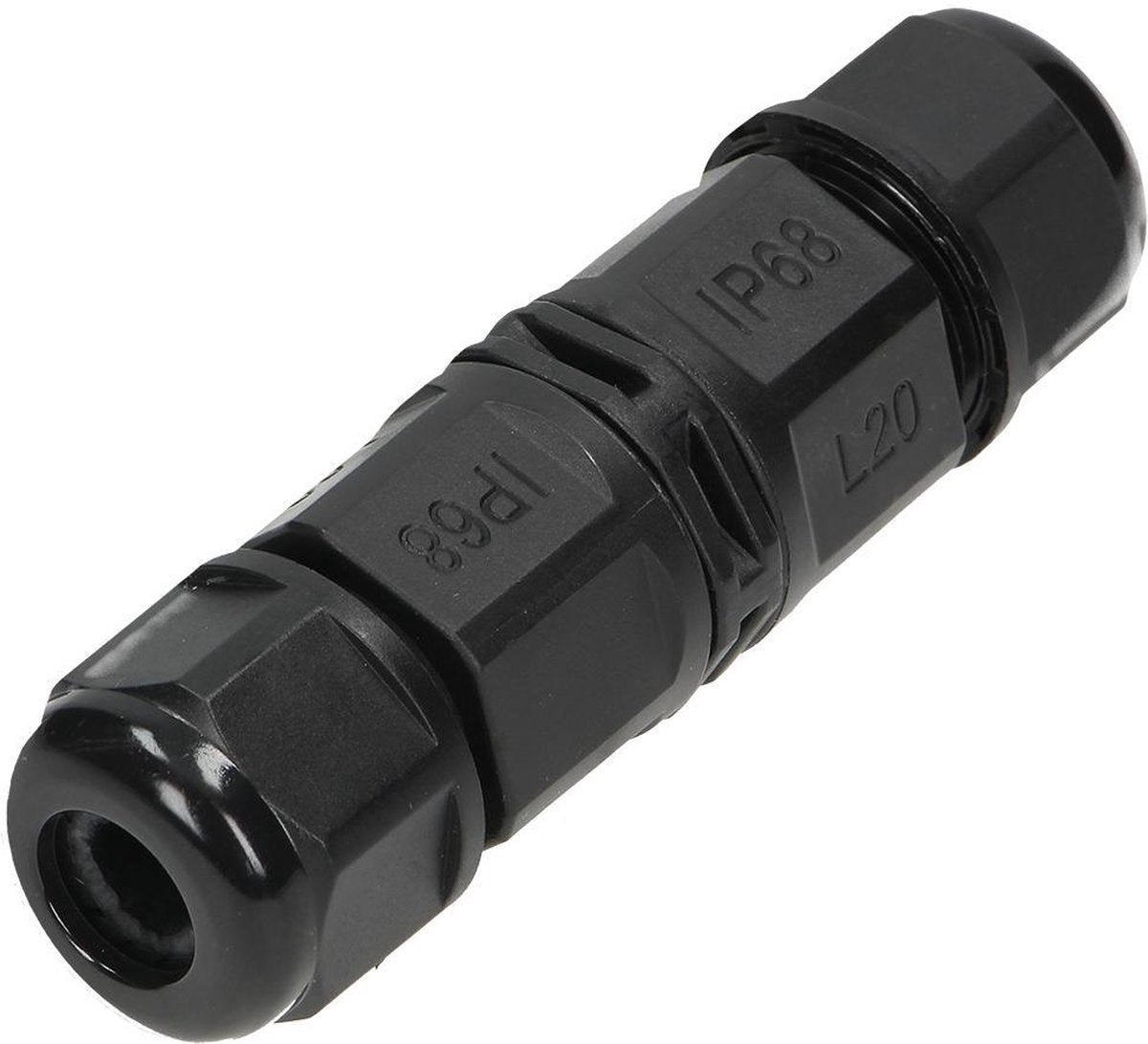 Orno Kabelstecker Midi in professioneller Qualität – IP68 – 450 VAC, 25 A max. - Stecker 3-polig - max. 4,0 mm² (Spleißbox, Kabelbox, Kabelmuffe)