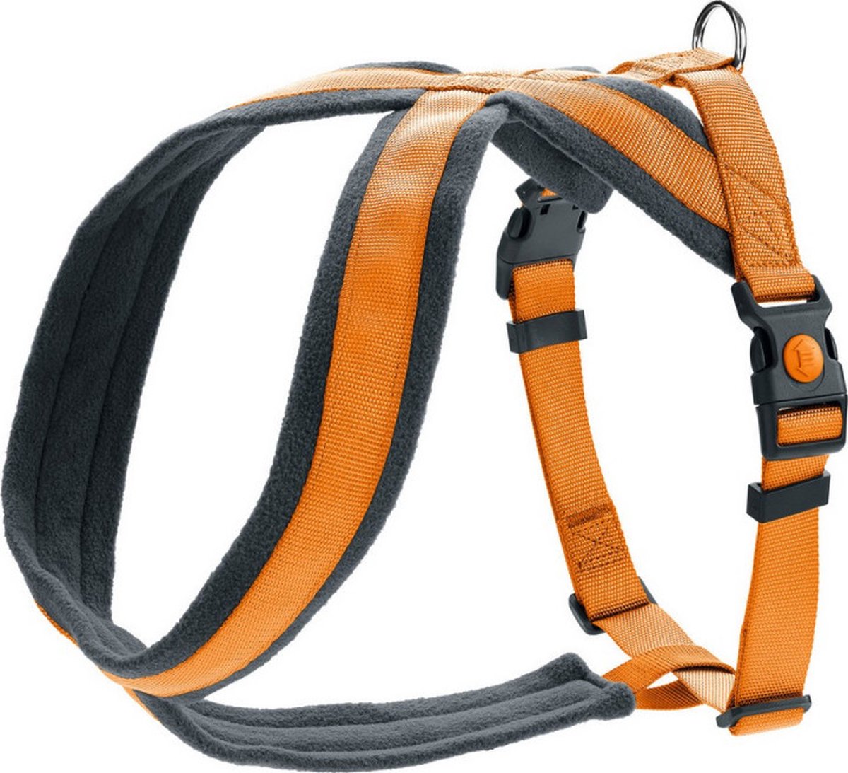 Hunter Hundegeschirr London Comfort 52-62 cm orange Größe S M