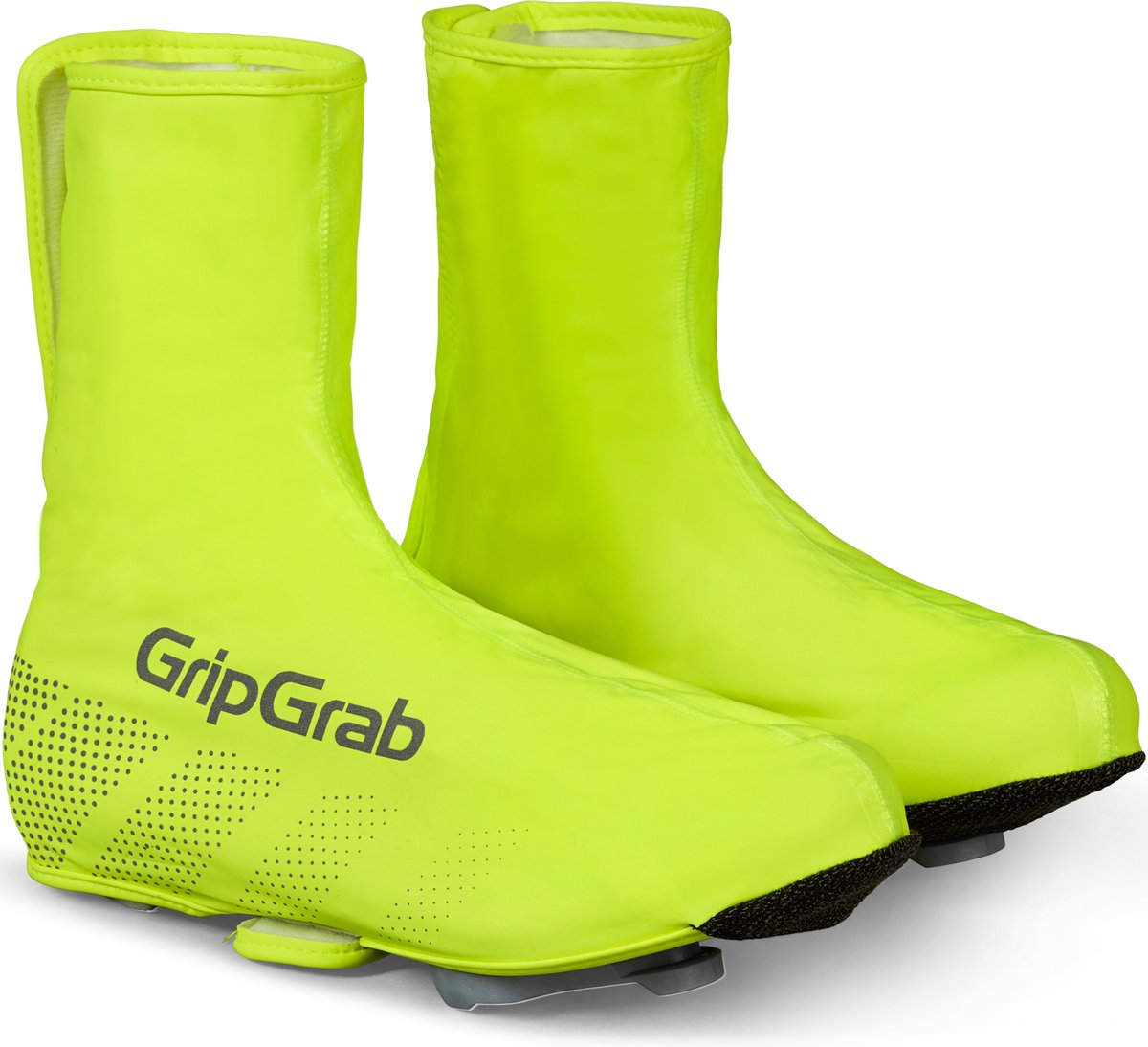 Gripgrab – Ride wasserdichte Rennrad-Überschuhe, Radsport-Regen-Fahrrad-Überschuhe – gelbe Warnschutzausrüstung – Unisex – Größe S (38 39)