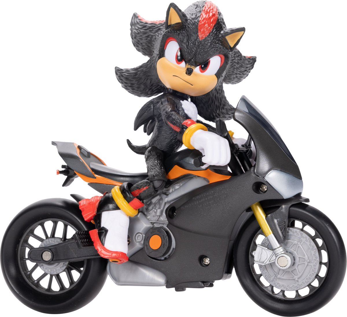 Jakks Sonic Movie, Schattenfigur 15 cm, beweglich mit Schattenmobile