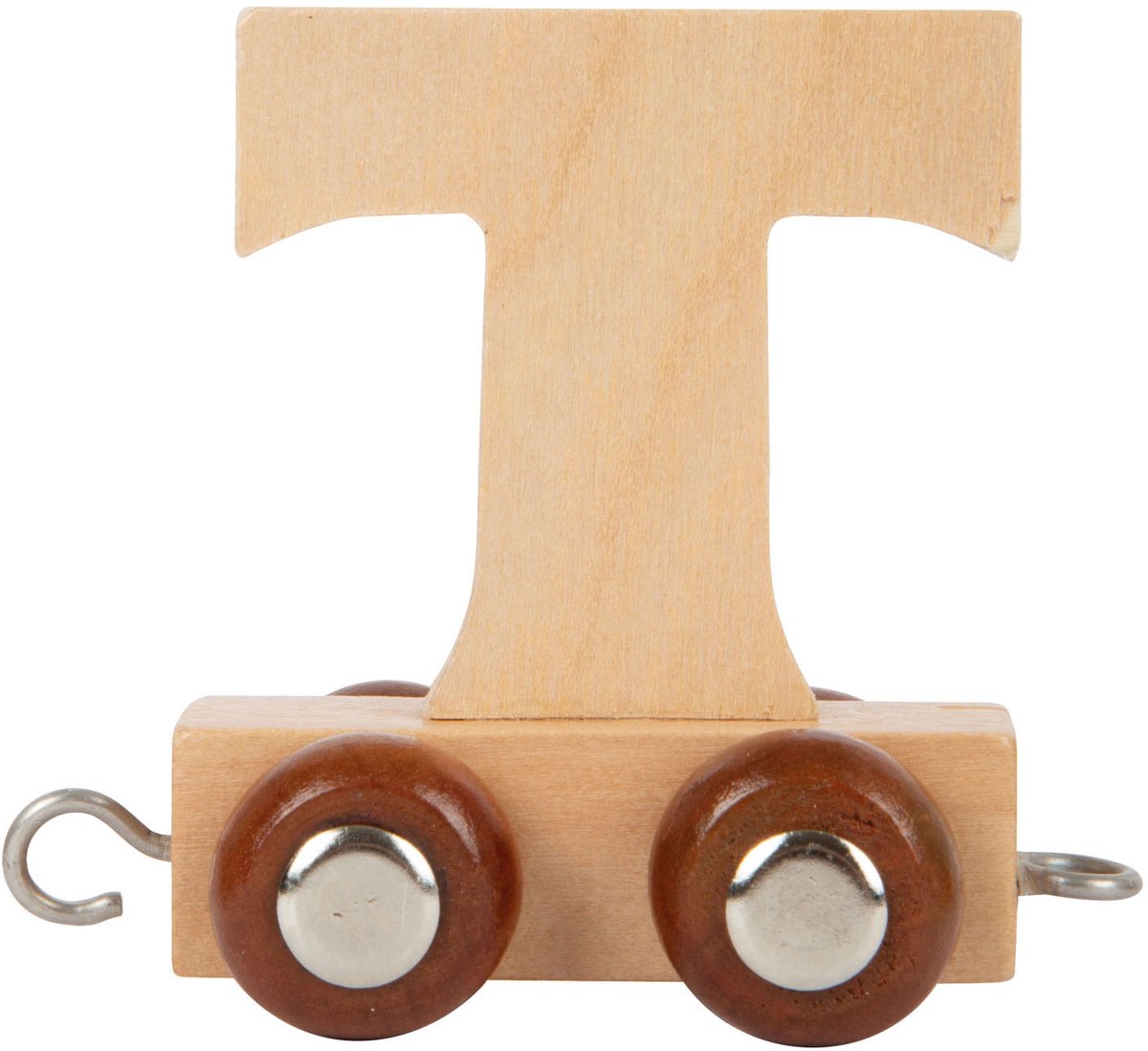 Small Foot - Buchstabenzug aus Holz - t - 12 Stück