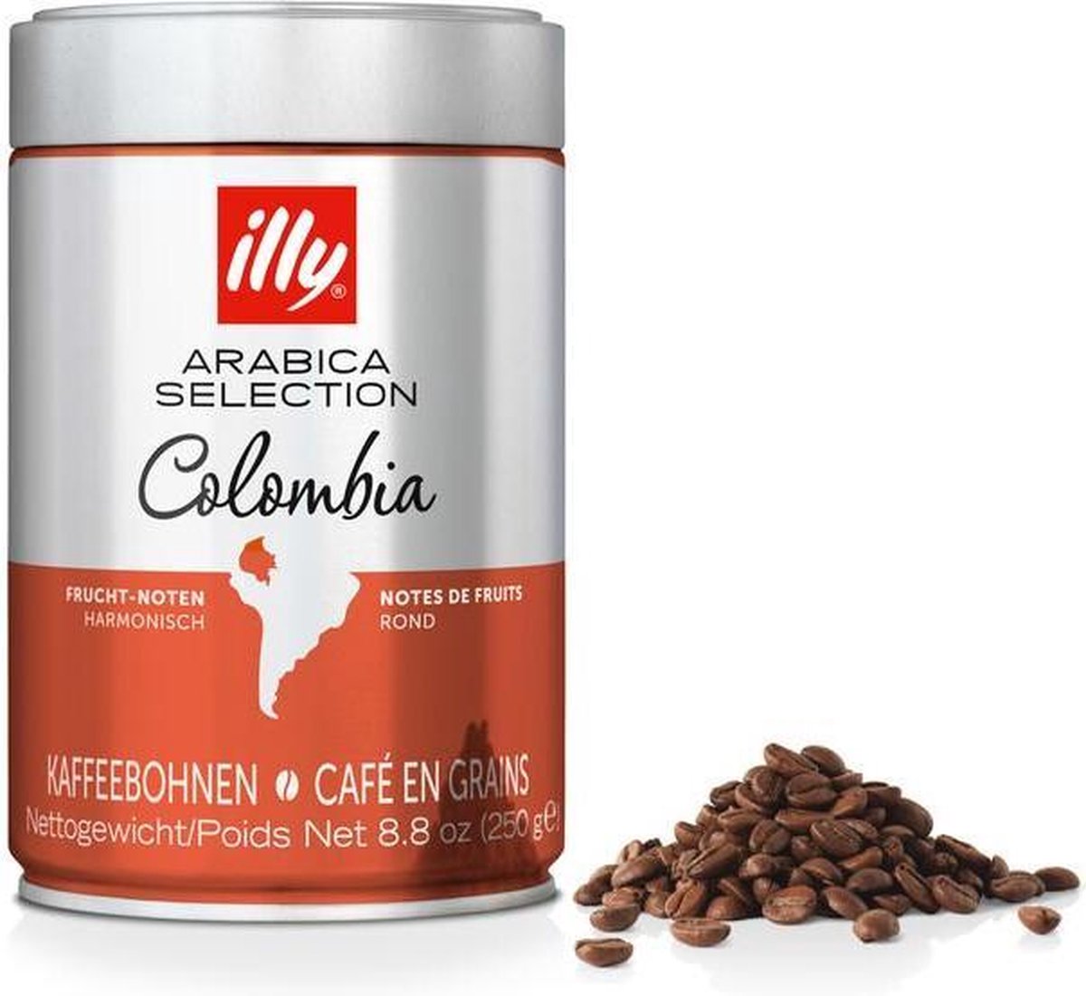 Illy - Kaffee Kolumbien 250 g Bohnen