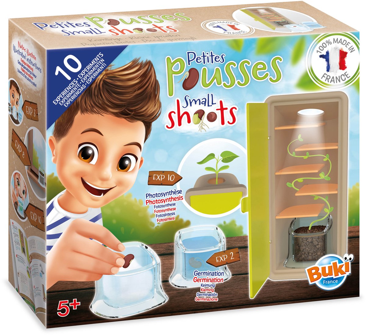 Buki France Buki – Jungpflanzen – Experimentieren mit Pflanzen