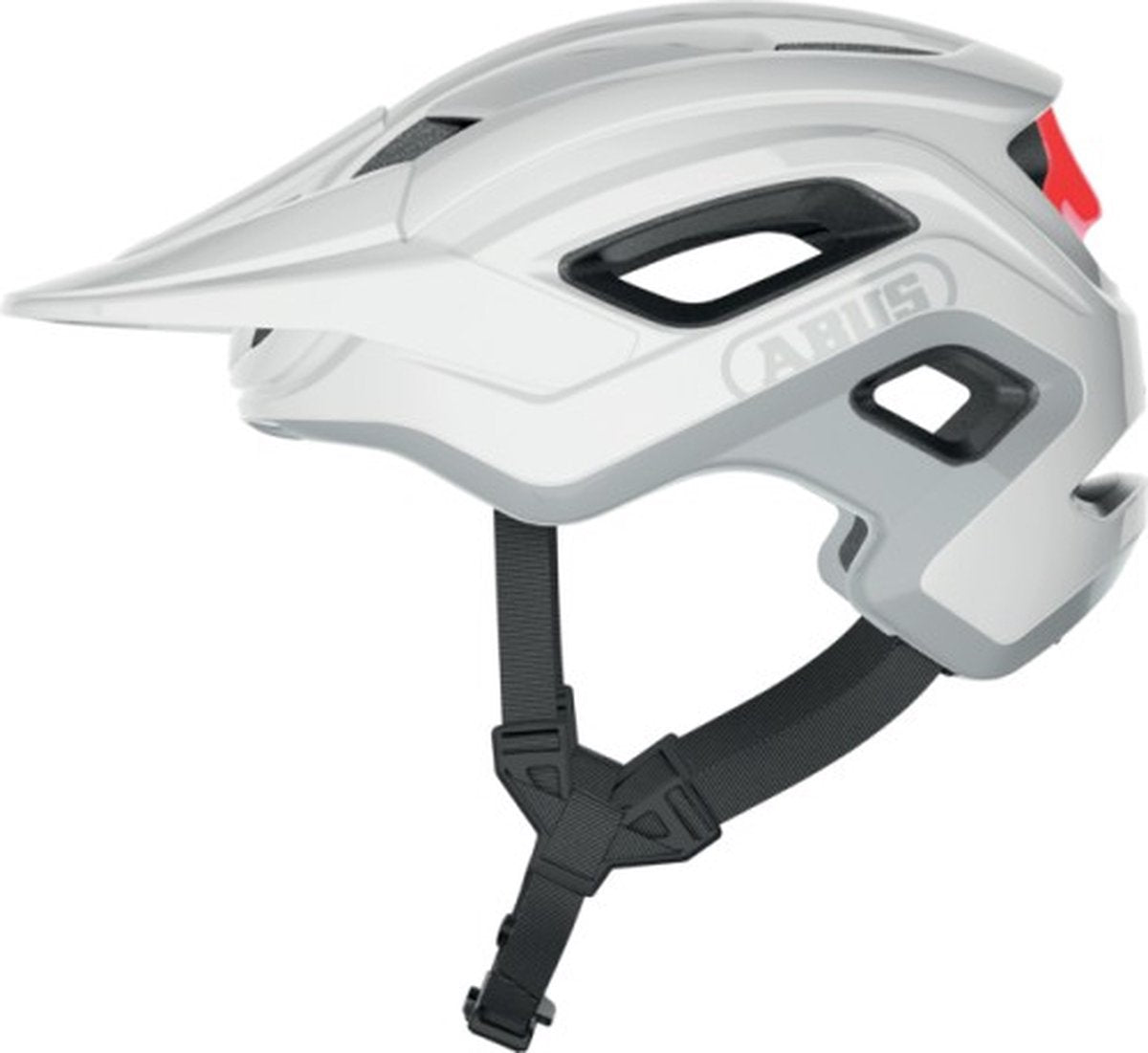 ABUS Helm Cliffhanger Shiny White 51-55 cm