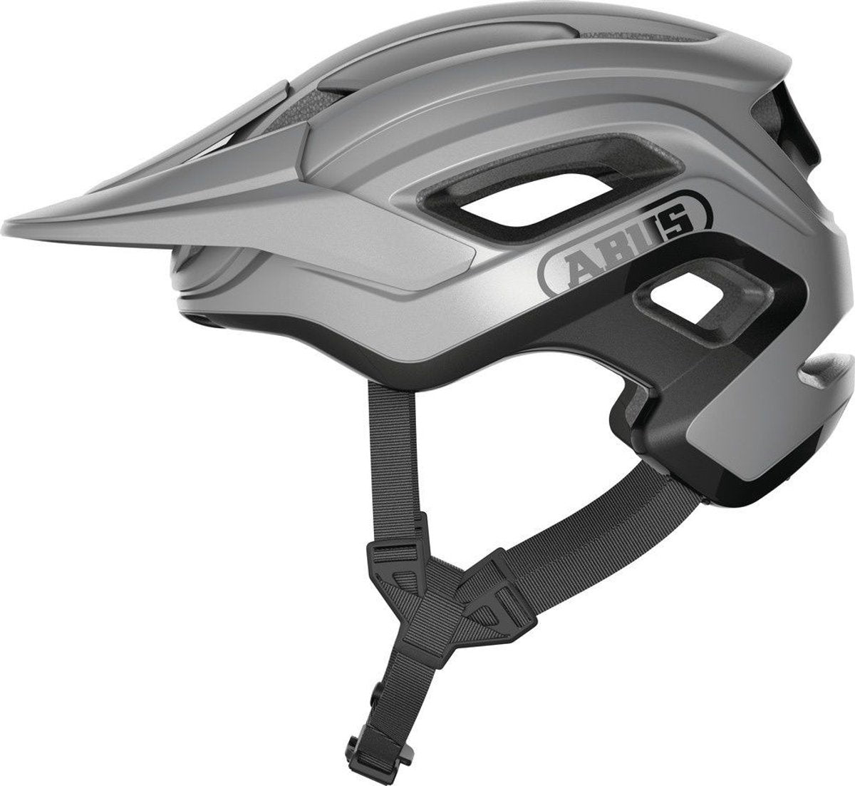 Abus fahrradhelm mtb cliffhanger 67242-ti silver-s