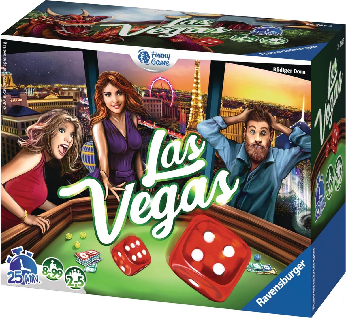 Ravensburger – 26745 – Las Vegas – Ambiente-Spiel
