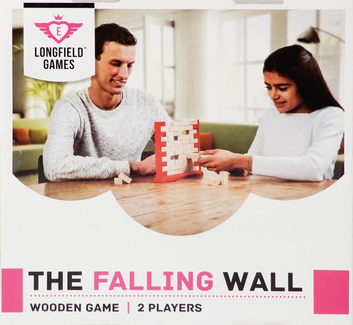 Longfield Balancierspiel aus Holz mit fallender Wand
