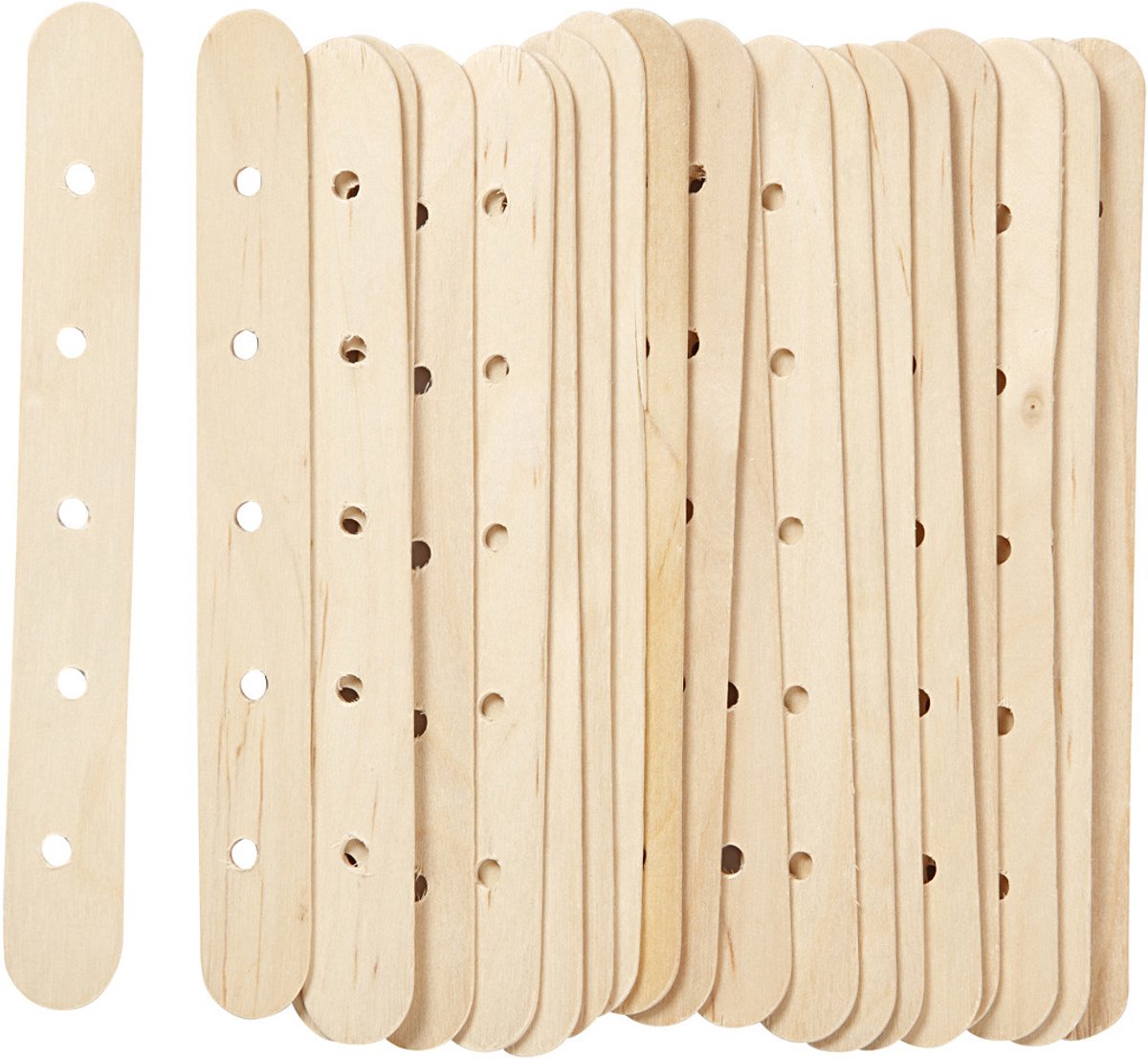 Kreativunternehmen https: www.cchobby.nl Konstruktionsstäbchen-L-15-cm-B-1-8-cm-Lochgröße-4-mm-20-Stück-1-Box