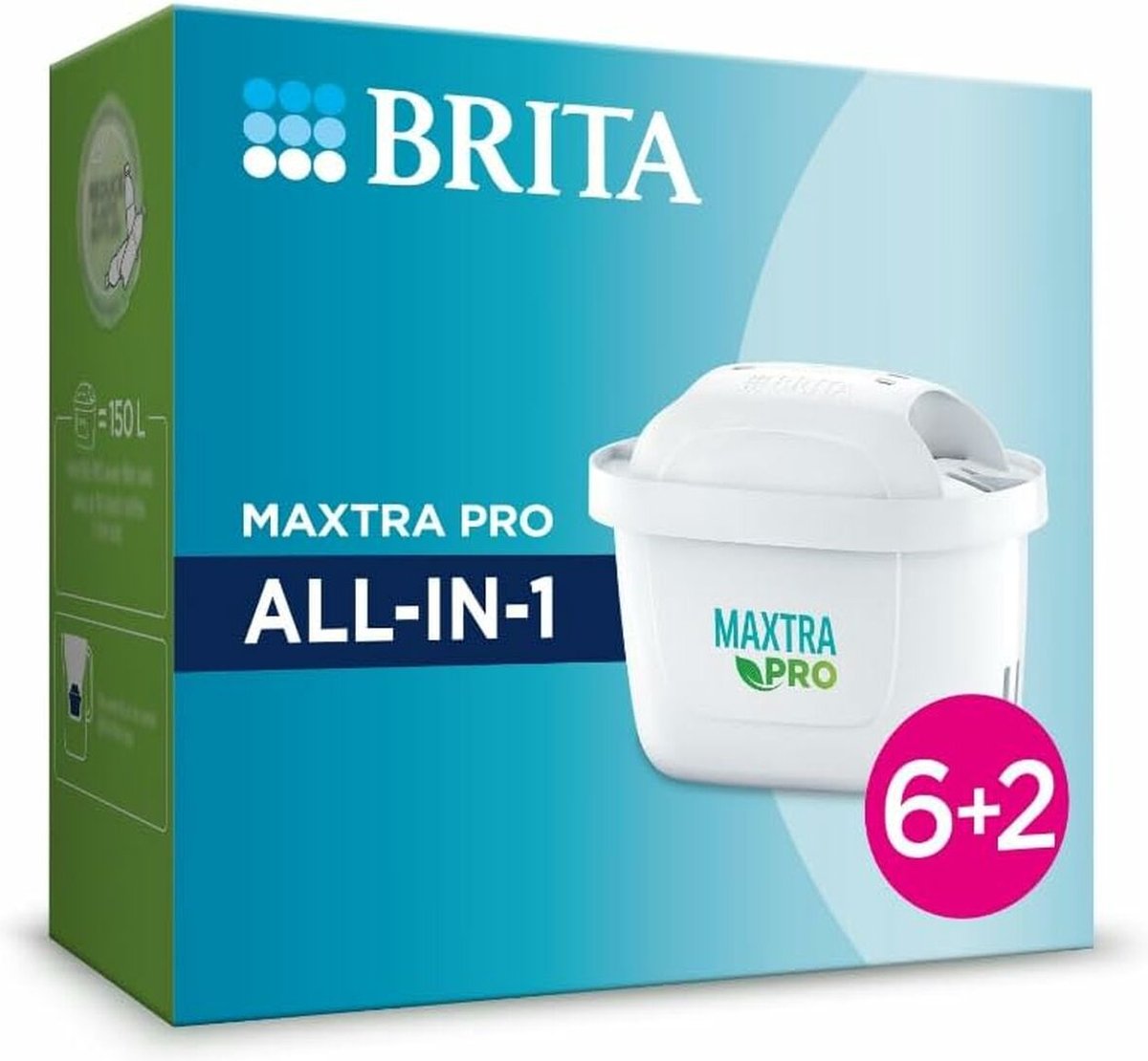 Brita-Paket mit 6 Wasserfiltern + 2 gratis – Maxtra Pro All-in-1