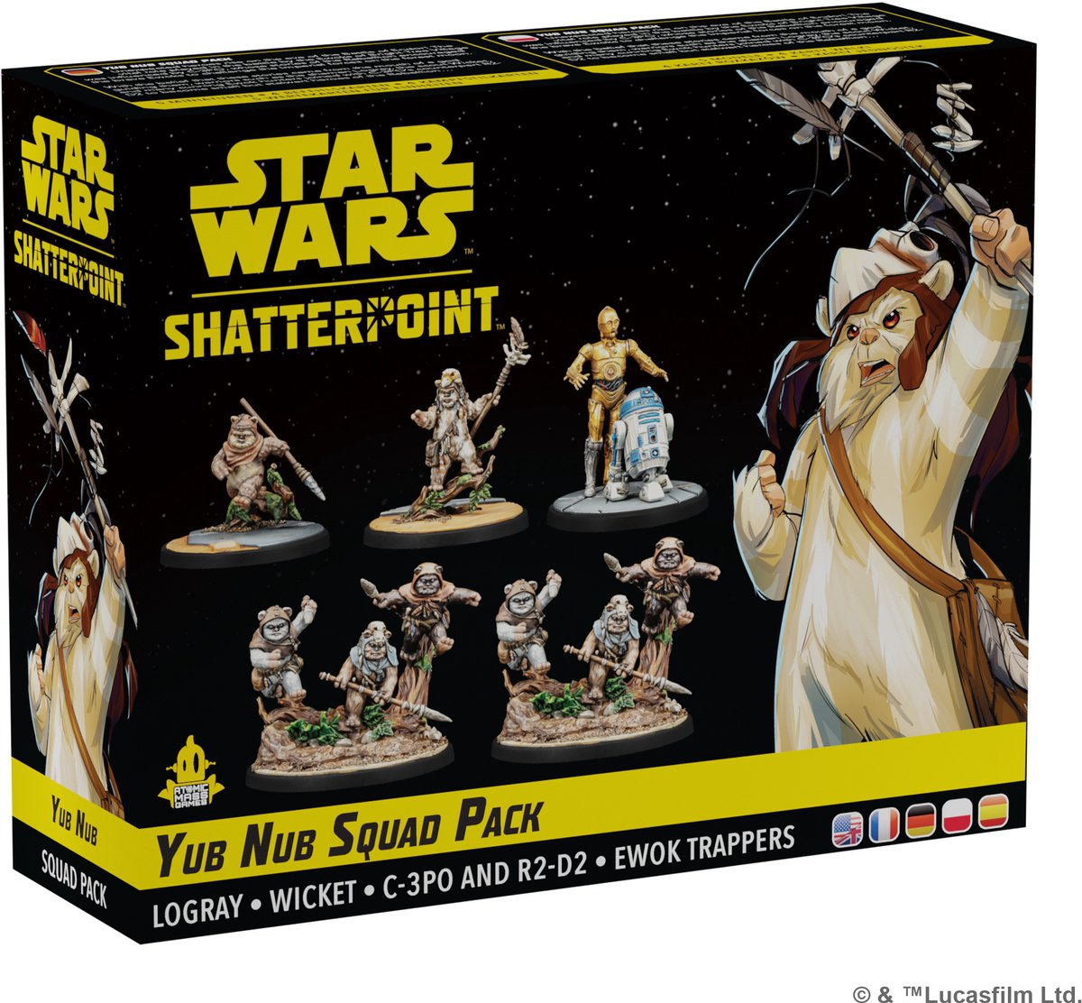 Atomic Mass Games Star Wars Shatterpoint Weisheit des Rates – Tabletop-Miniaturenspiel – Atomic Mass