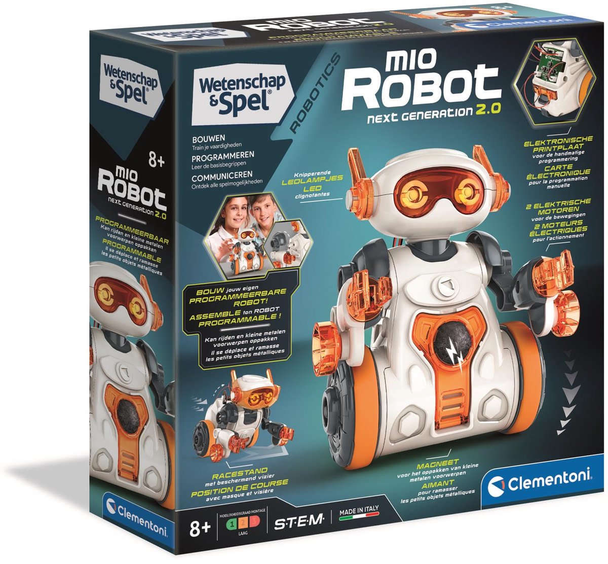 Clementoni Wissenschaftsspiel Mio Robot
