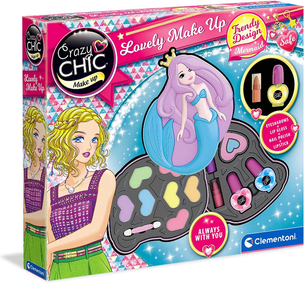 Clementoni Crazy Chic Mermaid Make -up Set