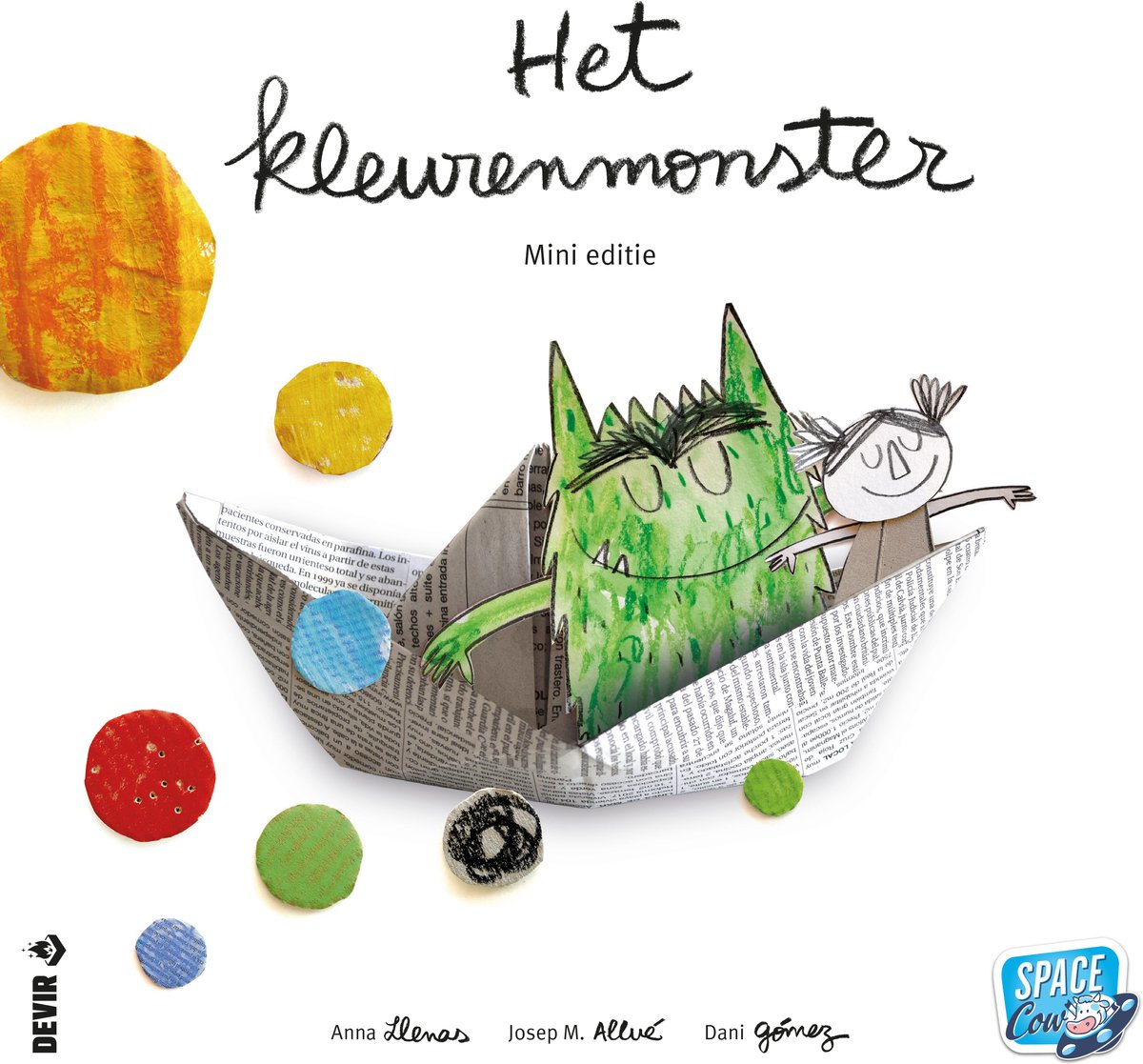 Asmodee Space Cow, das Farbmonster – de.