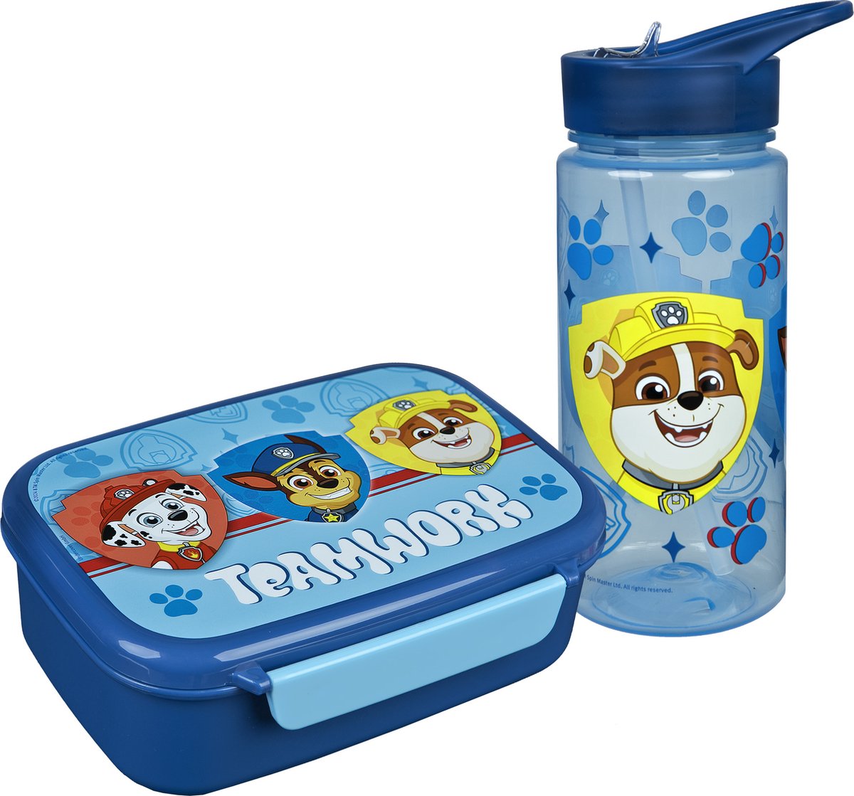 Paw Patrol Undercover Lunchbox und Trinkflasche
