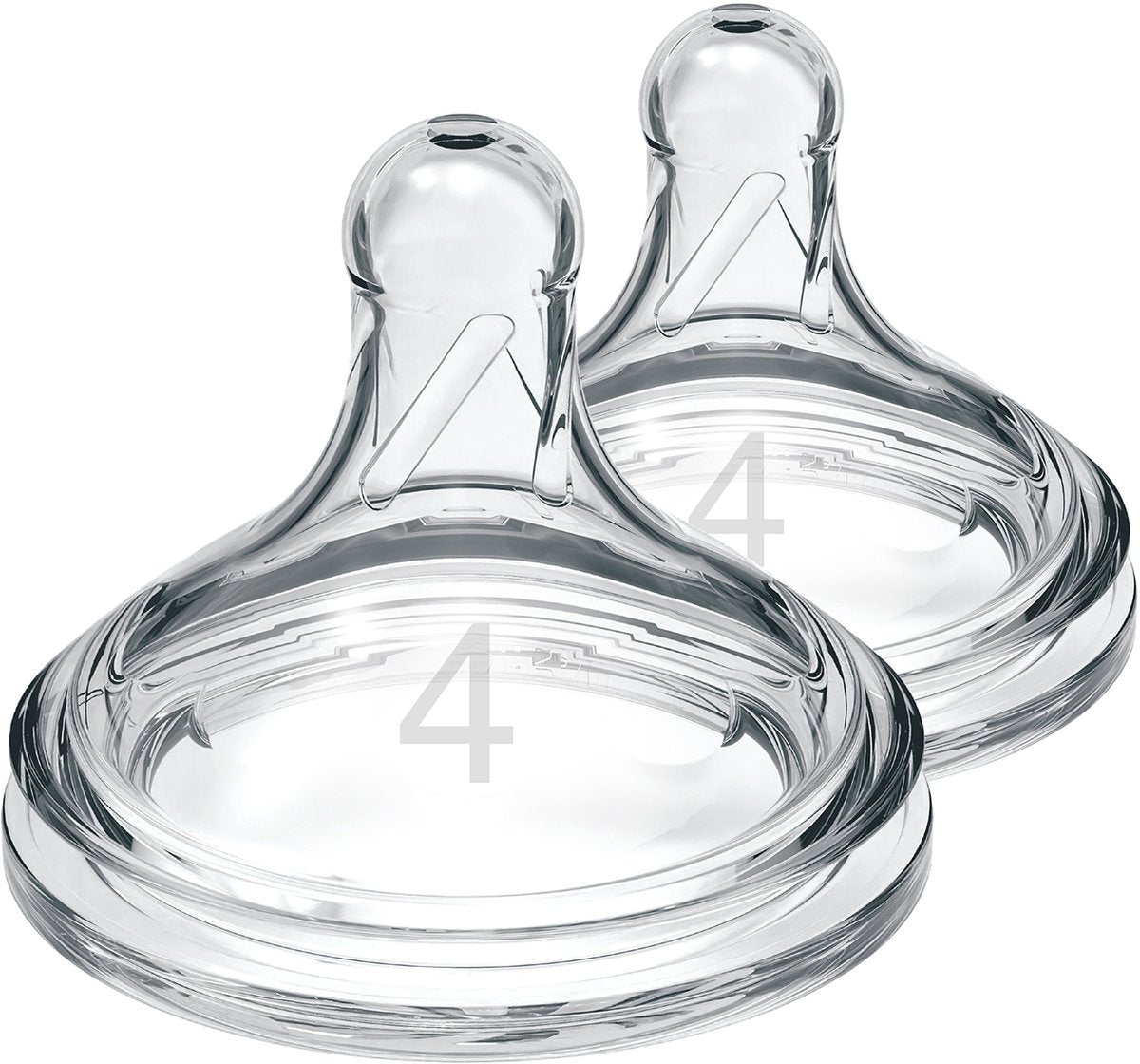 Dr. Brown's Options+ Flaschensauger – Phase 4 – Weithalsflasche – 2 Stück