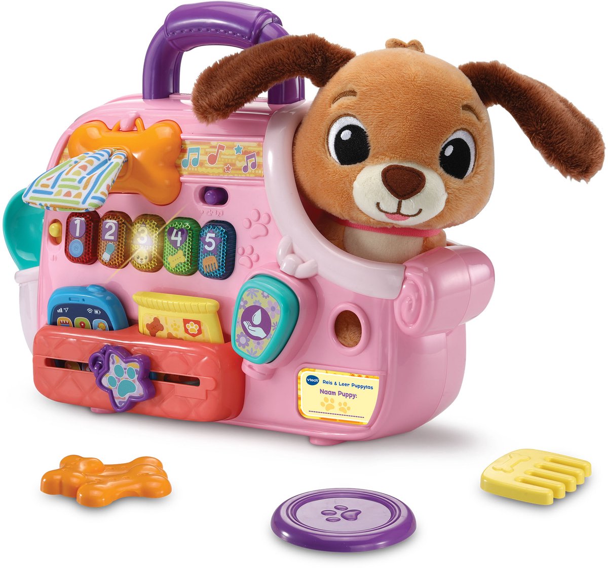 Vtech Baby-Reisetasche aus Leder für Welpen