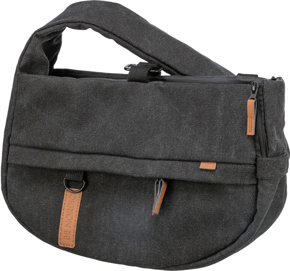 Trixie be nordic - Hundetasche Ingrid - Schwarz - 35x13x25 cm
