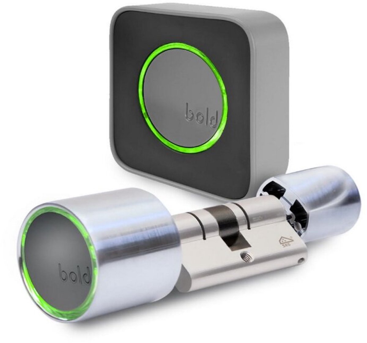Bold Security Technology BV Bold Zylinderpaket – elektrisches Türschloss – Bold Smart Lock SX-33 und Bold Connect