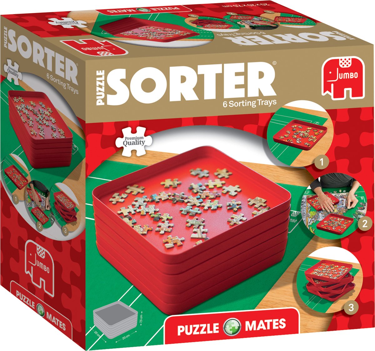Jumbo Puzzle Mates – Sortieren von Rätseln