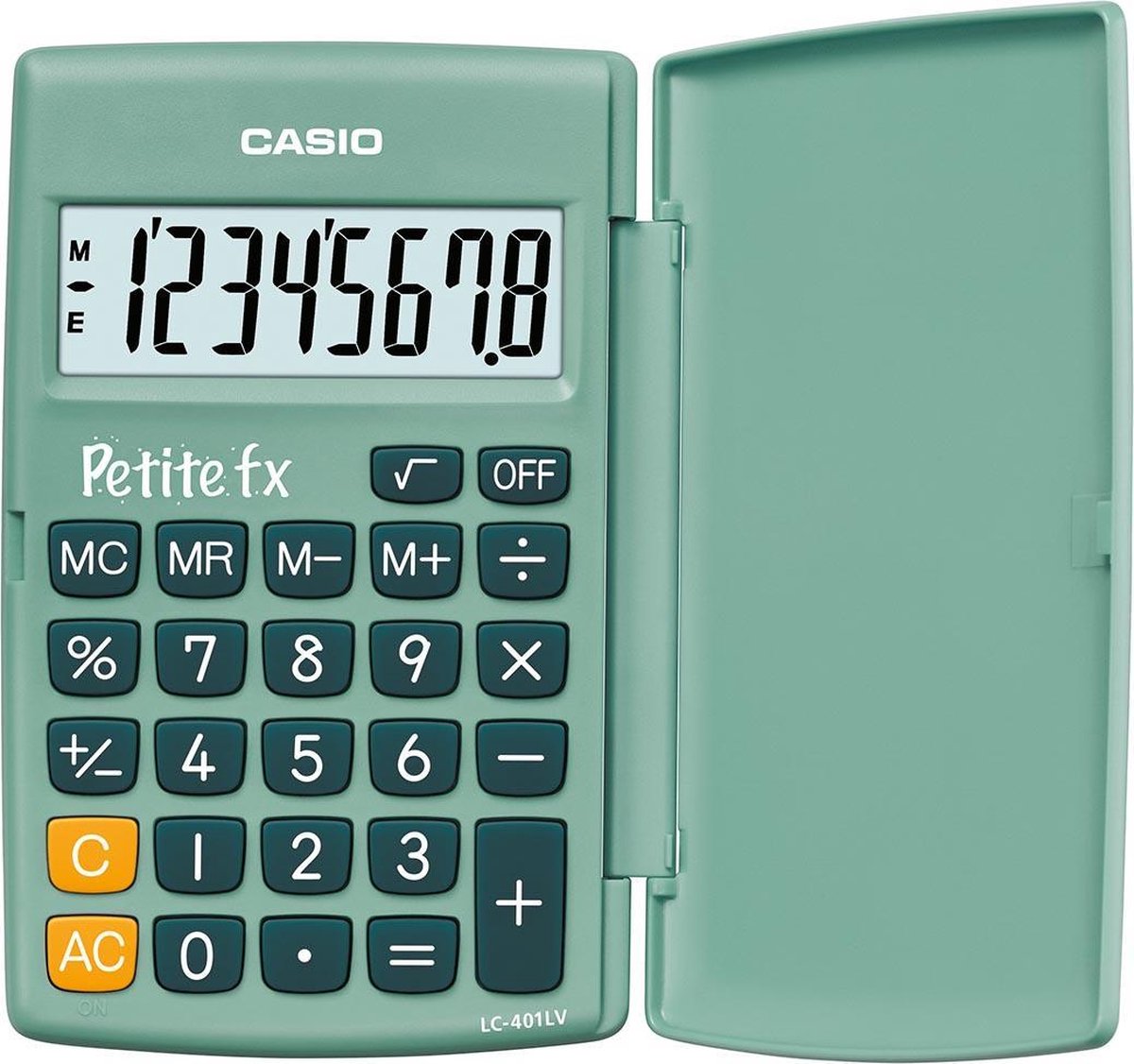 Casio Taschenrechner Petite FX, grün