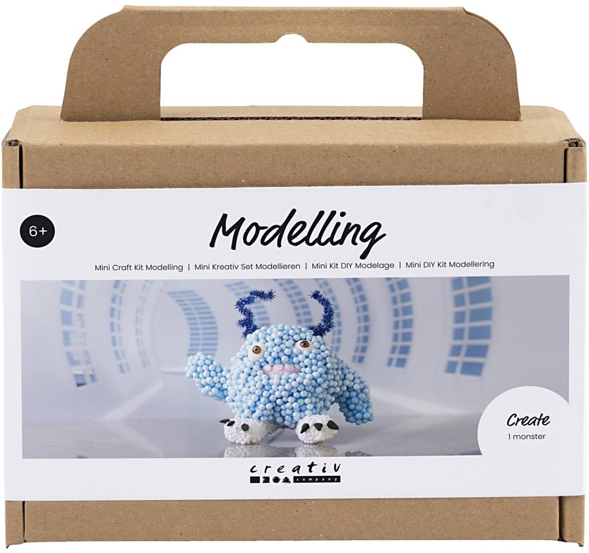 Kreativunternehmen https: www.cchobby.nl mini-hobbyset-boetseren-monster-bobby-lichtblauw-1-doos