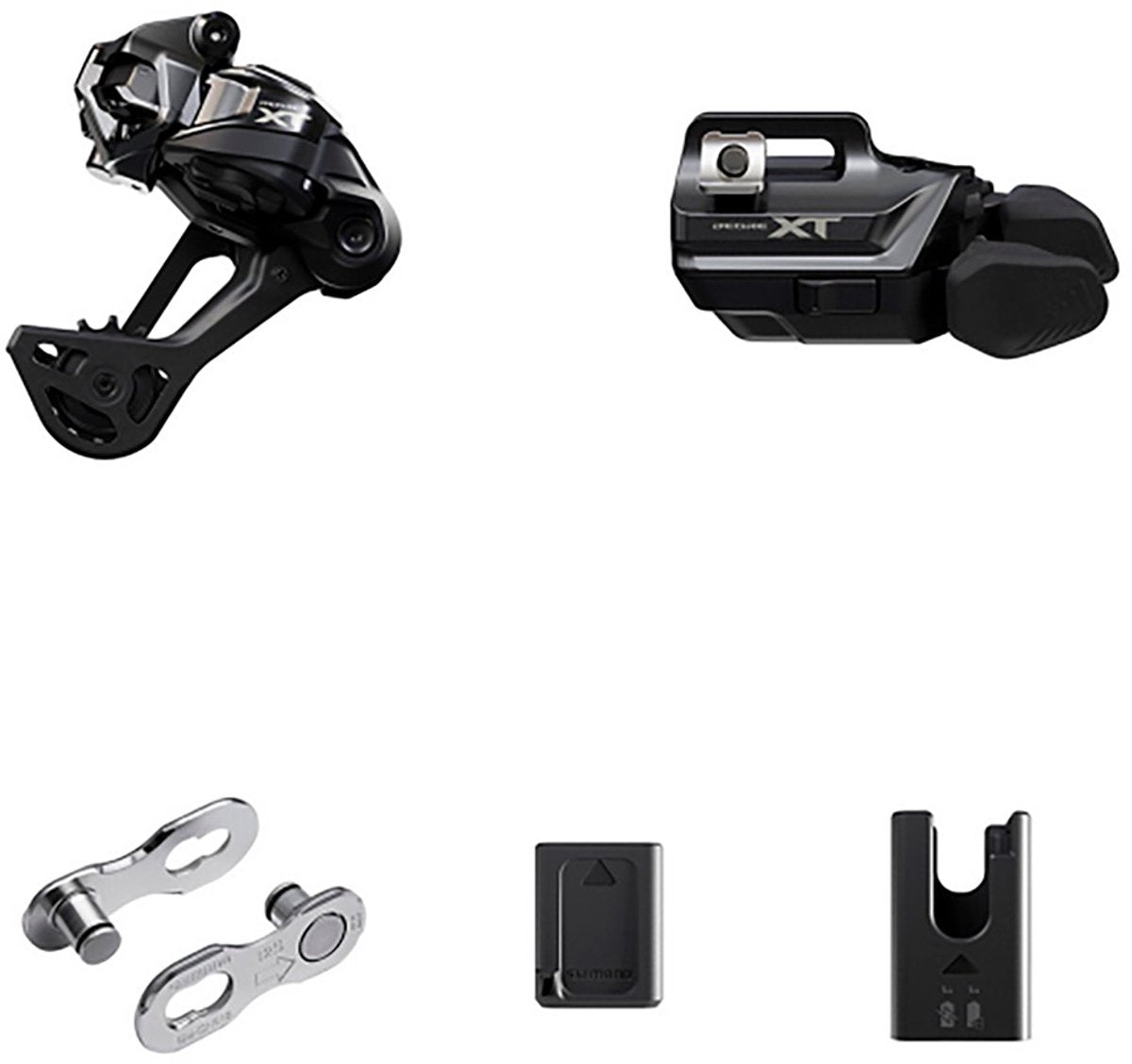 Shimano m8250 xt di2 i-speec rd-sgs sw-ir upgrade kit silber