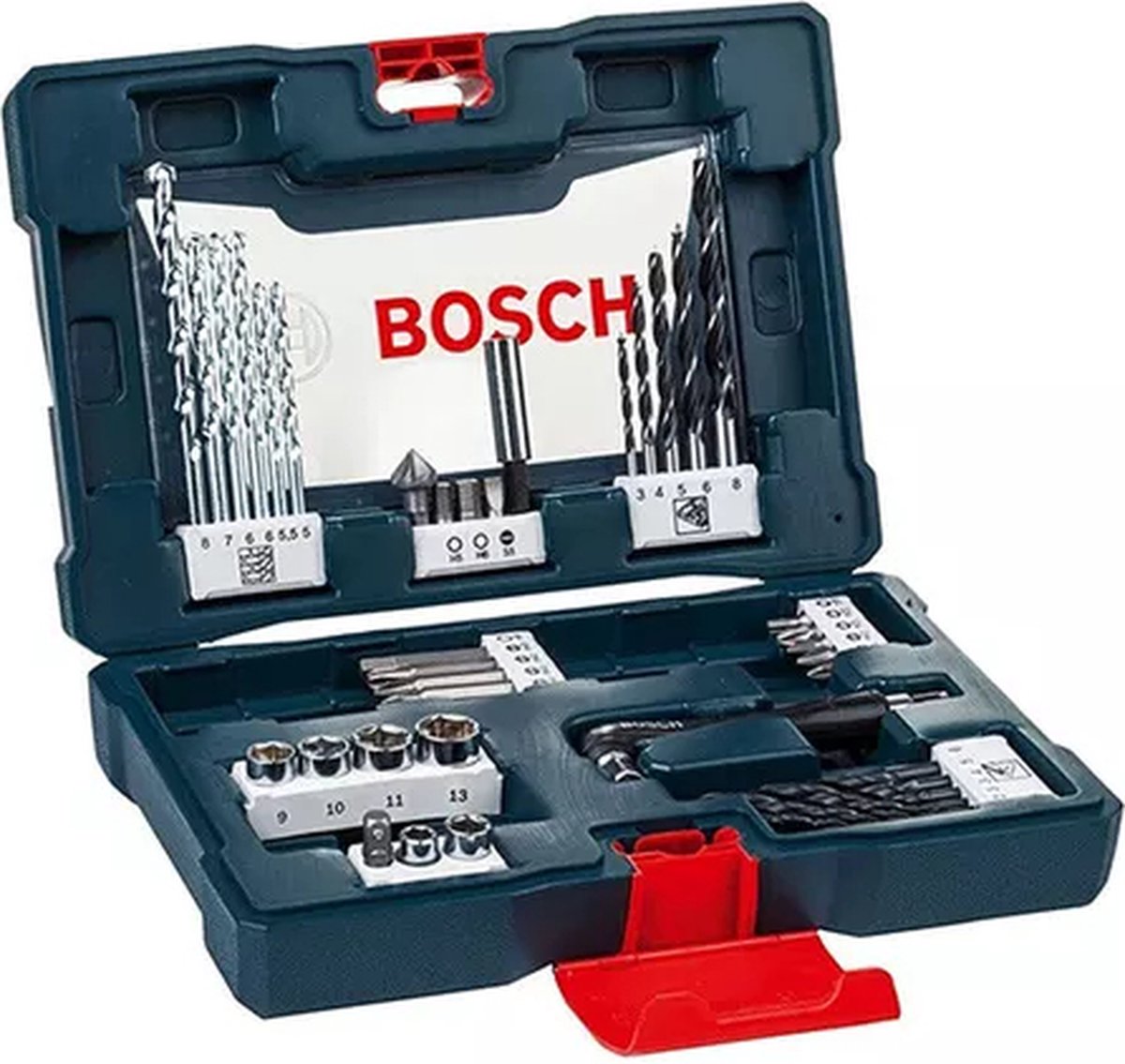 Bosch 41-teiliger Werkzeugkoffer von (siehe Kofferinhalt)