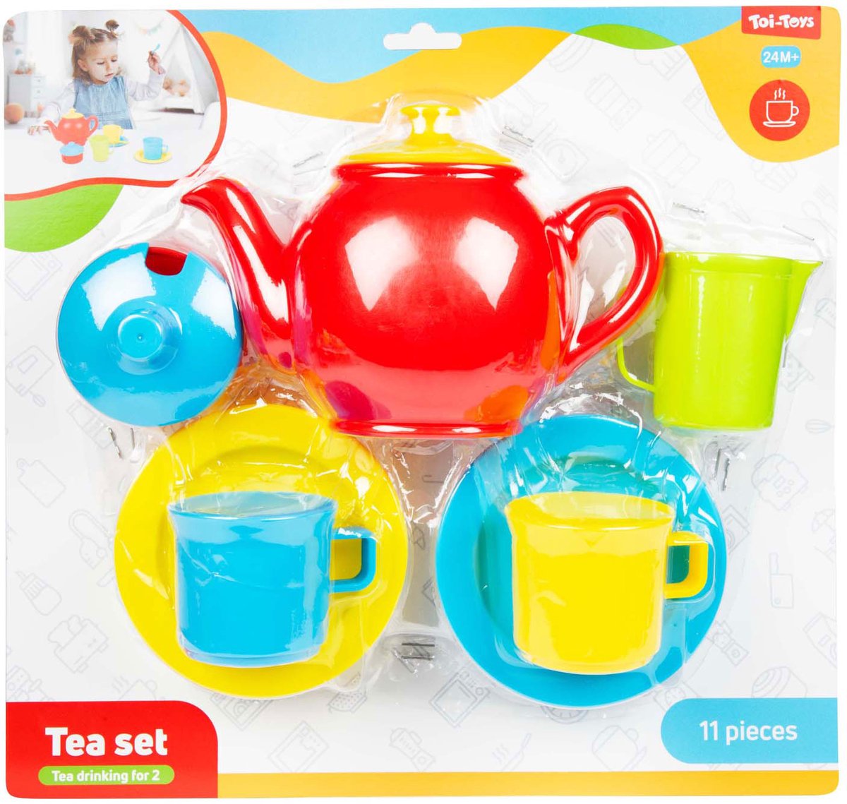 Toi-toys Home Food Teepartys, 11-tlg.